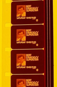 BERT D'ANGELO SUPERSTAR TRAILER 16MM FILM WARM COLOR SOUND ON REEL A28 - Imagen 1 de 6