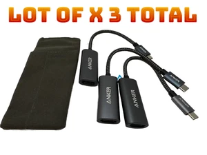Anker PowerExpand+ USB-C to HDMI Adapter 4K Display Output Cable LOT x 3 - Picture 1 of 3