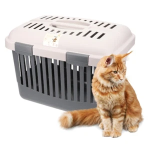 Transport Box Oben Öffnen Hunde Katzen Kleintier Top Stressfrei Dachöffnung - Bild 1 von 8