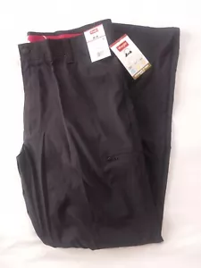Wrangler Performance Cargo Pants Mens 38x32 Black Moisture Wicking Stretch New - Picture 1 of 8