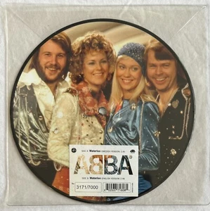 ABBA -Waterloo- Rare UK 7" 40th Anniversary Picture Disc Numbered (Vinyl Record) - Foto 1 di 3