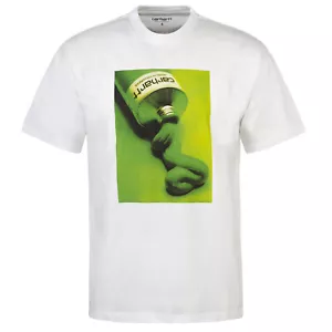 Camiseta Carhartt WIP Tube Graphic blanca - Camiseta gráfica holgada - Imagen 1 de 3