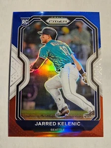 Jarred Kelenic - 2021 Prizm Prizms Red White & Blue Rookie Card - Bild 1 von 2
