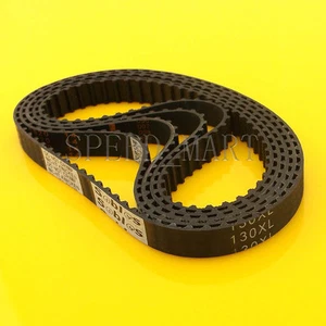 5 PIEZAS 130XL 130XL037 Cinturón de distribución 65T negro engranado Cinturón engranado de goma 10 mm de ancho - Imagen 1 de 4