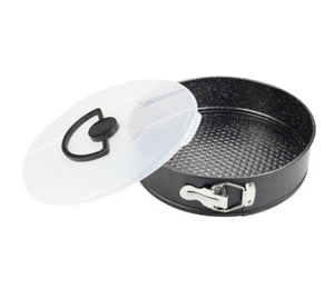 Springform Backform mit Transportdeckel Ø26x6,8cm Antihaftbeschichtung - Bild 1 von 1