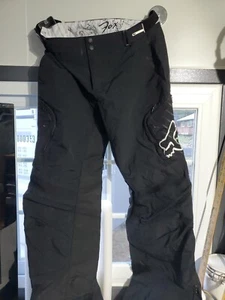 FOX Dakota Women’s Motocross Pants 11/12 Used Very Little If That Blk 32" Inseam - Picture 1 of 7