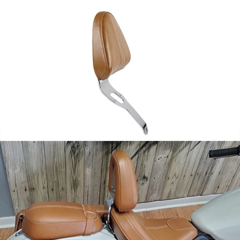 Driver Backrest Support Desert Tan Pad Fit For Indian Scout Sixty 2015-2023 - Image 1 of 4