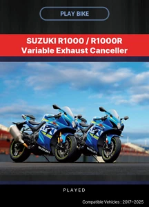 Suzuki GSX-R1000, R1000R Exhaust Valve Canceler - Picture 1 of 7