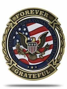 Forever Grateful Coin-Joshua 1:9 Schilde der Stärke - Bild 1 von 3