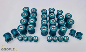 Kit de casquillos de suspensión delantera y trasera de poliuretano 98-05 Mazda MX5 Mk2 NB - Imagen 1 de 6