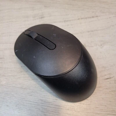 Dell MS3121Wt Computer Wireless Mouse Black with Dongle Tested and Working  - Image 1 of 4