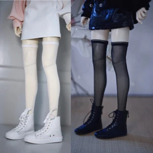 Nuevos calcetines muslo malla encaje 1/3 1/4 medias MSD MDD tío BJD accesorios muñeca - Imagen 1 de 13