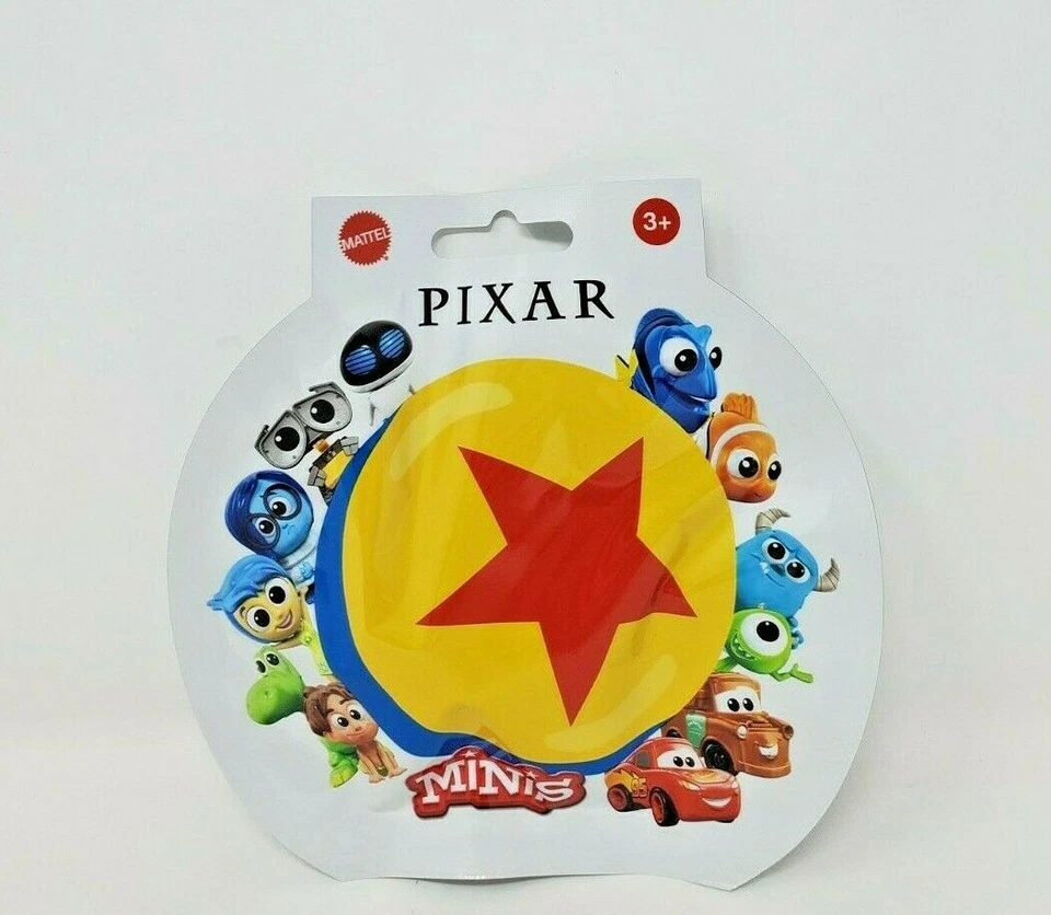 Mattel Pixar Minis Blind Mystery Bag Brand New Factory Sealed Collect All 12 - image 1 of 3