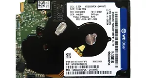 WD WD5000MPCK-24AWHT0 HHVJBHC (WX81) Malaysia 01.01A01 500gb 20JAN2014 - Picture 1 of 1