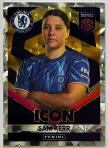 2025 Panini Women's Super League Stickers - SAM KERR (CHELSEA) Icon Foil #154 - Picture 1 of 3