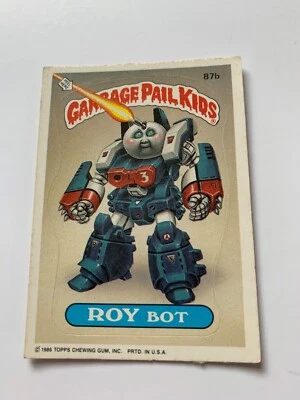 Garbage Pail Kids Original Roy Bot 87b - Image 1 of 2
