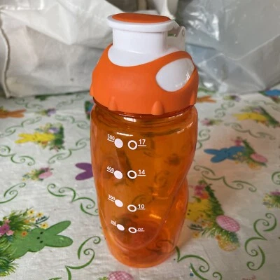 Botella de agua de plástico para niños de 500 ml/17 oz Foto 1 de 4