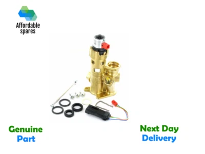 Vaillant EcoTEC PLUS 824 831 937 - BRASS DIVERTER VALVE 0020132682 Genuine - Image 1 of 3