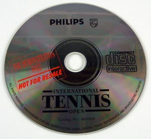 INTERNATIONAL TENNIS OPEN PHILIPS CDI - RARE NOT FOR RESALE DEMONSTRATION COPY - Picture 1 of 1