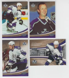 06/07 UD Power Play Los Angeles Kings Team Set w/RC (4 Cards) Puskarev RC + - Bild 1 von 2