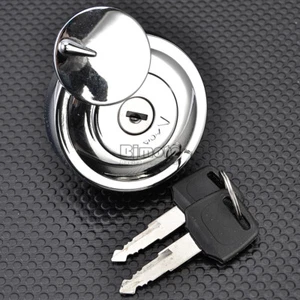 Fuel Tank Cap Cover For Yamaha XVS1100 / XVZ1300 / XV1900 / XV1700 XV1600 SR400  - Bild 1 von 11