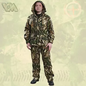 TRAJE CHAQUETA PANTALONES PESCA CAZA CAMUFLAJE CAMPING OUTDOOR GOTCHA PAINTBALL - Imagen 1 de 7