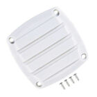 Boat Plastic Stamped Louvered Vent 8.3x8.3cm Air Grill Cover Ventilation Part