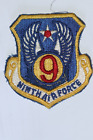 OLDER 9TH  UNITED STATES AIR FORCE SQUADRON BADGE PATCH ERROR