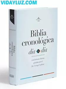BIBLIA CRONOLOGICA REINA VALERA 1960 , DIA POR DIA , TAPA DURA - Foto 1 di 5