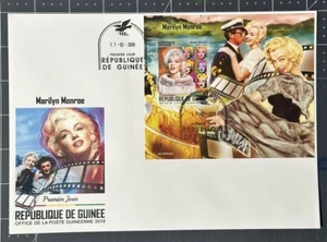 Guinea 2019 (First Day Cover) Marilyn Monroe - Picture 1 of 1