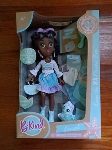 Seltene neu im Karton B-Kind KORAL umweltfreundliche Modepuppe mit wiederverwendbaren Taschen zum Selbermachen & mehr - Bild 1 von 4