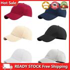 Adjustable Sun Hat with Hole Cotton Snapback Hats Casual Ponytail Baseball Cap