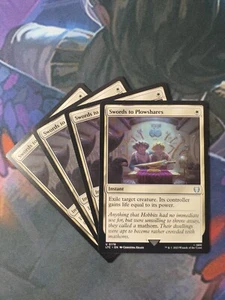 Espadas a rejas de arado x 4 | 7% de descuento 2+ | UB: LOTR | CASI NUEVO | MTG - Imagen 1 de 1