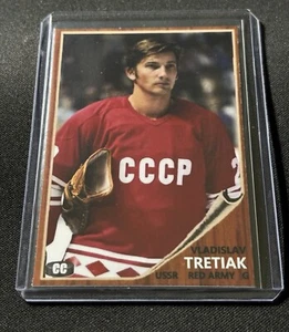 VLADISLAV TRETIAK USSR RUSSIA ACEO ART CARD MY ORIGINAL DESIGN VINTAGE - Picture 1 of 1