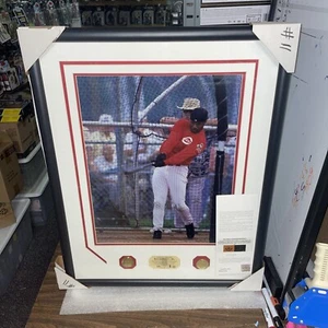 Ken Griffey Jr Reds handsigniert signed 11/300 gerahmt & UPPER DECK AUTHENTICATED - Bild 1 von 7