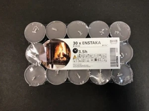 30 x IKEA candle scented ENSTAKA tealight candles - 4 hrs. Free Shipping - Picture 1 of 2