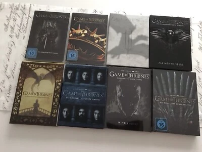 Game Of Thrones- Staffel 1 - 8 - DVD‘s  / Staffel 8 OVP - Bild 1 von 2