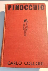 1930s 1st Edition Hardcover Pinocchio by Collodi - Picture 1 of 7