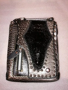 Cross bag crocodile skin shoulder bag new - Picture 1 of 4