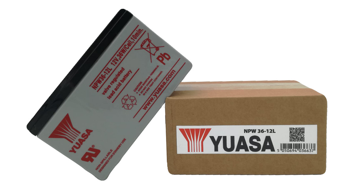 Batteria UPS 12V 7Ah Yuasa NPW36-12 - Batteria Sigillata Per Allarmi, Gruppi Di Continuità - Ricaricabile E Affidabile - Foto 2