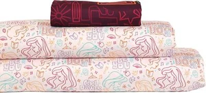 Disney Prinzessin 3-teiliges Twin Laken Set für Kinder - Flach, Spannbetttuch & Kissenbezug - Bild 1 von 9