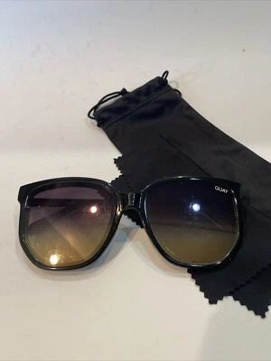 Gafas de sol Quay Australia Coffee Run espejo ojo de gato SOLO MARCOS negras Foto 1 de 4