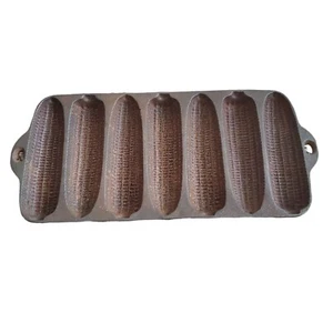 Vintage Wagner Ware Cast Iron Cornbread Corn Stick Muffin Pan 7 Mold - Picture 1 of 4