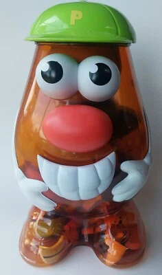 Mr. Contenedor de almacenamiento con cubo de cabeza de patata con piezas Hasbro 2002 (13") Foto 1 de 4