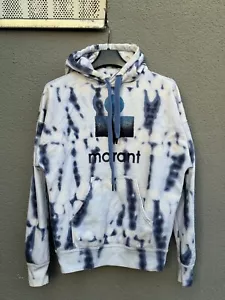 Isabel Marant Etoile Big Logo Hoodie Sweatshirt Tie Die Men's Size M - Picture 1 of 11