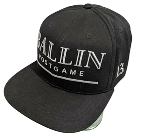 Ballin Post Juego 13 Gorra Bailarina Dinero Rap Snapback Ajustable Negro - Imagen 1 de 8