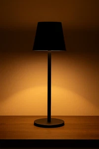 TULUP LED-Tischlampe Leuchte mit Akku, Touch-Schalter, 3000 K warmweiß – Schwarz - Bild 1 von 5