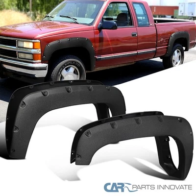 Fits 1992-1999 Chevy Suburban Yukon Bolt-On Pocket Textured Fender Flares - Image 1 of 4