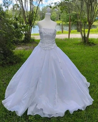 Vestido formal/boda Mary’s talla 10 vestido princesa nuevo con etiquetas Foto 1 de 4