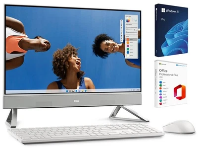 DELL INSPIRON 24-5430 AIO CORE 7-150U~32GB RAM~4TB SSD+HDD~TOUCH~W11 PRO~OFFICE! - Image 1 of 4